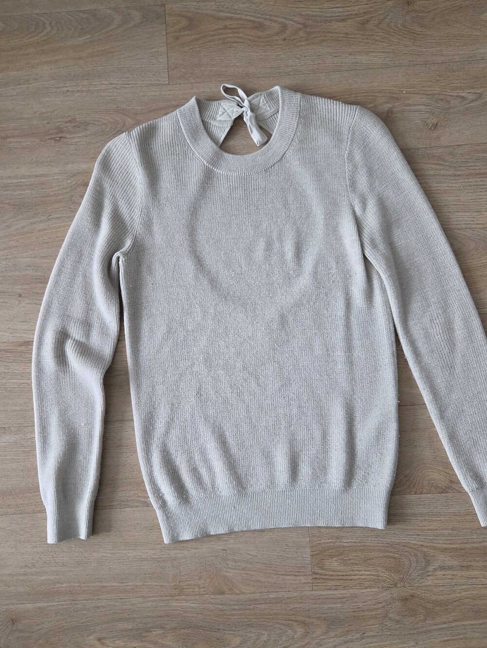 Wilfred ribbon tie sweater